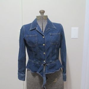 Jones New York Petite Denim Jacket Jean PM